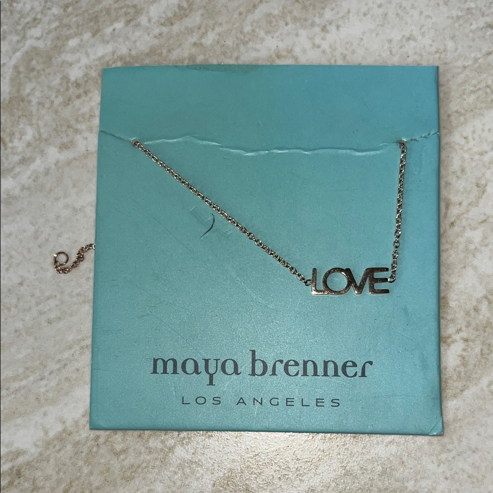Maya Brenner Gold “LOVE” Bracelet